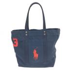 Yahoo! Yahoo!ショッピング(ヤフー ショッピング)Ralph Lauren ポロ ラルフローレン トートバッグ ネイビー ビッグポニー刺しゅう ゴルフ