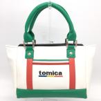 Yahoo! Yahoo!ショッピング(ヤフー ショッピング)（新品）50％OFF〜tomica トミカ カートバッグ 白×グリーン ロゴ刺しゅう ゴルフ
