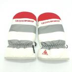 15%OFF цена |( прекрасный товар )le coq sportif Le Coq перчатки рукавица перчатка белый × красный палец . Zip карман предотвращение скольжения есть Golf 