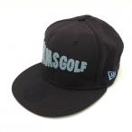 BEAMS GOLF ビームスゴルフ キャップ ネイビー×ライトブルー ロゴワッペン  ONE SIZE FITS MOST ゴルフウェア