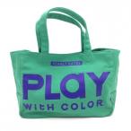 Yahoo! Yahoo!ショッピング(ヤフー ショッピング)【超美品】PEARLY GATES パーリーゲイツ カートバッグ グリーン×パープル キャンバス地 ゴルフ