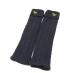  Beams Golf вязаный гетры темно-синий кабель плетеный с изнанки флис женский Golf одежда BEAMS ( прекрасный товар )