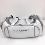 40%OFF цена |BURBERRY GOLF Burberry сумка "Boston bag" белый × серый плечо удален возможно обувь место хранения возможно Golf 
