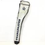 10%OFF цена |* есть перевод *PEARLY GATES Pearly Gates 2WAY club case белый × чёрный .. рисунок большой Logo вне карман есть Golf 