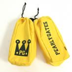 PEARLY GATES Pearly Gates сумка для обуви желтый × темно-синий Logo принт мешочек type Golf 