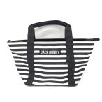 Yahoo! Yahoo!ショッピング(ヤフー ショッピング)（超美品）Jack Bunny ジャックバニー カートバッグ 黒×白 ボーダー 内側ポケット ゴルフ