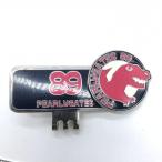 [ прекрасный товар ]PEARLY GATES Pearly Gates магнит тип значок красный × чёрный динозавр Golf 