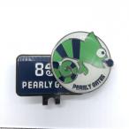 [ прекрасный товар ]PEARLY GATES Pearly Gates магнит тип значок зеленый × темно-синий хамелеон Golf 