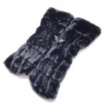 ( очень красивый товар )Callaway Callaway двусторонний гетры чёрный × белый одноцветный × общий рисунок искусственный мех женский Golf одежда 