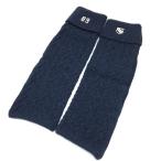 [ прекрасный товар ]PEARLY GATES Pearly Gates вязаный гетры темно-синий кабель плетеный женский Golf одежда 