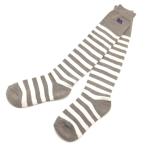  Pearly Gates колено гольфы серый × белый окантовка женский Golf одежда PEARLY GATES ( не использовался товар )|40%OFF цена 