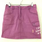  Marie Claire cargo юбка лиловый × белый .... внутри сторона внутренний брюки женский M Golf одежда marie claire|SALE цена 