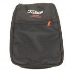 ( прекрасный товар )TITLEIST Titleist дорожная сумка чёрный вне карман перегородка . доска имеется Golf 