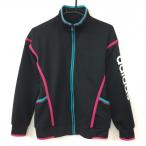  Adidas джерси чёрный × розовый стрейч женский S Golf одежда adidas ( очень красивый товар )