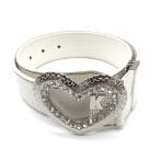 [ прекрасный товар ]koru wint p тип ремень белый точка рисунок type вдавлено . Heart пряжка женский Golf одежда Kolwin