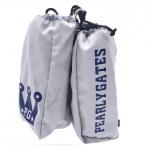  Pearly Gates сумка для обуви серый × голубой Logo принт Golf PEARLY GATES|10%OFF цена 