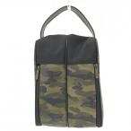 [ очень красивый товар ] Barneys New York сумка для обуви хаки × чёрный камуфляж камуфляж Golf BARNEYS NEWYORK