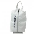 [ очень красивый товар ] Pearly Gates сумка для обуви светло-серый × темно-синий подкладка Logo общий рисунок Golf PEARLY GATES