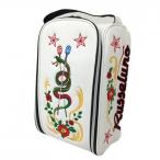 [ не использовался товар ] russell no сумка для обуви белый ....ru коричневый маска Golf RUSSELUNO