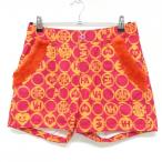  viva Heart с хлопком шорты розовый × orange общий рисунок карман боа женский 40 Golf одежда VIVA HEART|SALE цена 