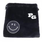 [ очень красивый товар ] Pearly Gates боа сумка для обуви темно-синий × белый Nico Chan Smile мешочек Golf PEARLY GATES|10%OFF цена 