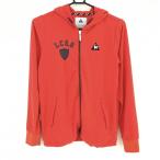  Le Coq Zip Parker красный × темно-синий тонкий блузон мужской M Golf одежда le coq sportif( прекрасный товар )