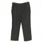  Paradiso с хлопком брюки чёрный проверка земля узор боковой линия белый мужской LL Golf одежда Paradiso( очень красивый товар )