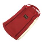 [ очень красивый товар ]la вентилятор dos well сумка для обуви красный × слоновая кость парусина земля боковой Logo Golf rough&swell