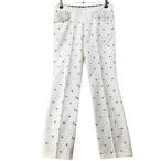  Callaway брюки белый × темно-синий общий рисунок .... мужской M Golf одежда Callaway