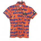  Samantha Thavasa No.7×Disney рубашка-поло с коротким рукавом красный × голубой DUMBO Dumbo женский 36 Golf одежда Samantha Thavasa( очень красивый товар )|SALE цена 