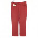  ракушка bo стрейч брюки красный × зеленый мужской M Golf одежда CHERVO