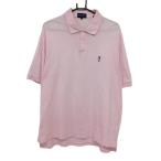  Pearly Gates рубашка-поло с коротким рукавом свет розовый хлопок 100% одноцветный мужской 6(XL) Golf одежда PEARLY GATES|SALE цена 