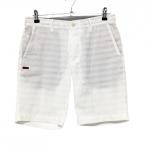  Callaway red label шорты белый окантовка подкладка сетка стрейч мужской M Golf одежда Callaway|SALE цена 