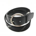  Munsingwear wear belt black × gray Logo pattern lady's Golf wear Munsingwear|20%OFF price 