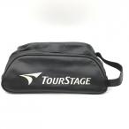 Tour Stage сумка для обуви чёрный × белый Logo .... Golf TOURSTAGE|20%OFF цена 