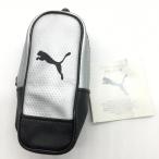[ super-beauty goods ] Puma ball case silver × black Logo print kalabina attaching Golf PUMA|20%OFF price 