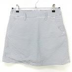  Adidas юбка белый × серый окантовка рисунок задний Logo .... женский M/M Golf одежда adidas