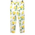 アルチビオパンツ白×イエロー花柄メ...