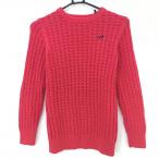  тормозные колодки ba колено свитер красный ... плетеный вязаный хлопок 100% женский 0(S) Golf одежда MASTER BUNNY EDITION