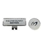 [ очень красивый товар ] тормозные колодки ba колено значок серебряный × белый общий рисунок Golf MASTER BUNNY EDITION