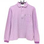 23 район спорт рубашка-поло с длинным рукавом лиловый половина Zip . карман мужской 3(XL) Golf одежда 23 район |SALE цена 