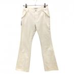  Le Coq брюки белый × темно-синий одноцветный Logo .... обратная сторона ворсистый женский 9 Golf одежда le coq sportif|10%OFF цена 