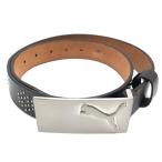  Puma верх тип ремень Brown серебряный пряжка заклепки женский Golf одежда PUMA|15%OFF цена 