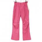  Paradiso брюки розовый × белый земля узор обратная сторона ворсистый чай оборудован возможно женский S Golf одежда Paradiso