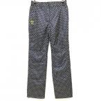 [ прекрасный товар ] Callaway с хлопком брюки темно-синий × желтый точка талия настройка шнур есть женский S Golf одежда Callaway