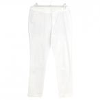 zo-i pants white simple plain stretch lady's 40(L) Golf wear ZOY|30%OFF price 