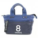  пчела ya-z Cart сумка темно-синий × голубой внутри вне карман Golf 8YARDS