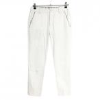 zo-i брюки слоновая кость земля узор часть в клетку задний Logo лен . мужской 1076 Golf одежда ZOY