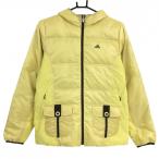  Adidas пуховик желтый × Brown с капюшоном . женский M/M Golf одежда adidas