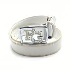  Pearly Gates ремень белый × серебряный Logo пряжка женский Golf одежда PEARLY GATES|5%OFF цена 